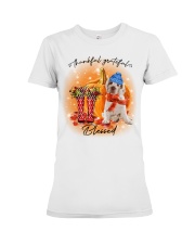 Grateful - Clumber Spaniel Premium Fit Ladies Tee tile