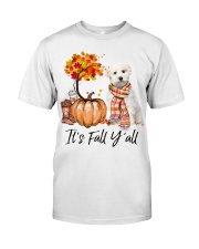 It is Fall - Maltese Classic T-Shirt tile
