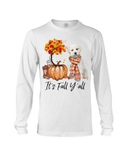 It is Fall - Maltese Long Sleeve Tee tile