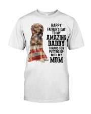 Father Day - Mutt Dog Classic T-Shirt tile