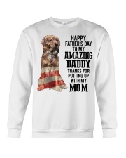 Father Day - Mutt Dog Crewneck Sweatshirt tile