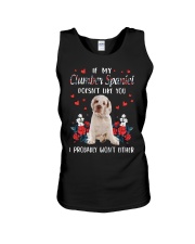 Either - Clumber Spaniel Unisex Tank tile