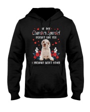 Either - Clumber Spaniel Hooded Sweatshirt tile
