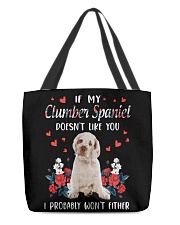 Either - Clumber Spaniel All-Over Tote tile