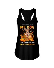 Forget Problems - Basenji Ladies Flowy Tank tile