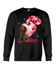 Valentine Balloon - Sussex Spaniel Crewneck Sweatshirt tile