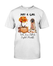 Fall And - English Mastiff v2 Classic T-Shirt tile