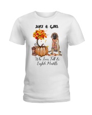 Fall And - English Mastiff v2 Ladies T-Shirt tile