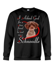 He Sent - RED Schnoodle Crewneck Sweatshirt tile