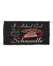 He Sent - RED Schnoodle Mask tile