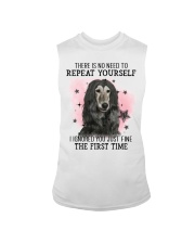 First Time - Afghan Hound Sleeveless Tee tile