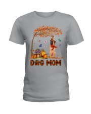 Pumpkin Mom - Bullmastiff 2 Ladies T-Shirt tile