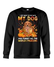 Forget Problems - Cavapoo 2 Crewneck Sweatshirt tile