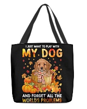 Forget Problems - Cavapoo 2 All-Over Tote tile