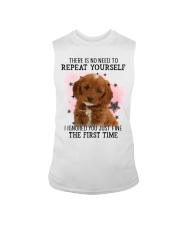 First Time - RED Cockapoo Sleeveless Tee tile