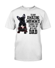 Amazing Mommy - French Bulldog Classic T-Shirt front
