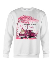 Pink Autumn - CREAM Toy Poodle Crewneck Sweatshirt tile