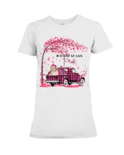 Pink Autumn - CREAM Toy Poodle Premium Fit Ladies Tee tile