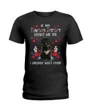 Either - Tibetan Terrier 2 Ladies T-Shirt tile