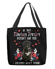 Either - Tibetan Terrier 2 All-Over Tote tile