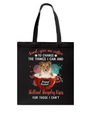 Give Me Coffee - Shetland Sheepdog 2 Tote Bag tile