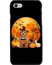 Moon Candy - RED Goldendoodle Phone Case tile