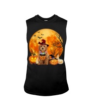 Moon Candy - RED Goldendoodle Sleeveless Tee tile