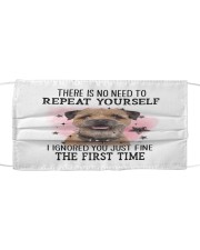 First Time - Border Terrier Mask tile