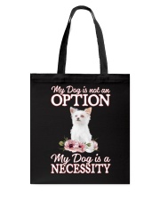 Necessity - Chorkie Tote Bag tile