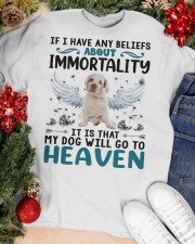 Immortality - Clumber Spaniel Classic T-Shirt apparel-classic-tshirt-lifestyle-front-81