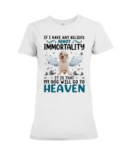 Immortality - Clumber Spaniel Premium Fit Ladies Tee tile