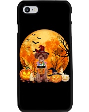 Moon Candy - RED Schnoodle Phone Case tile