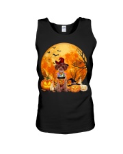 Moon Candy - RED Schnoodle Unisex Tank tile