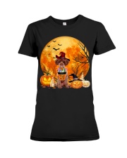 Moon Candy - RED Schnoodle Premium Fit Ladies Tee tile