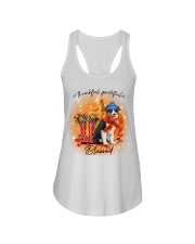 Grateful - Australian Shepherd 2 Ladies Flowy Tank tile