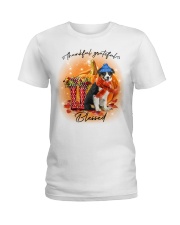 Grateful - Australian Shepherd 2 Ladies T-Shirt tile