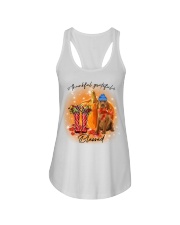 Grateful - Vizsla Ladies Flowy Tank tile
