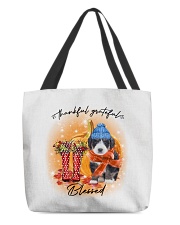 Grateful - Bernedoodle All-Over Tote tile