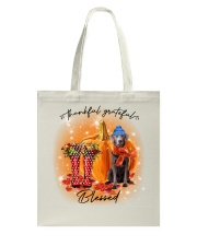 Grateful - SILVER Labrador Tote Bag tile