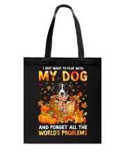 Forget Problems - Appenzeller Sennenhund Tote Bag tile