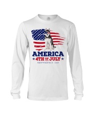 American 4th july - Husky Dog Long Sleeve Tee tile