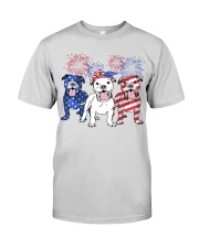 American Firework - Pitbull Dog Premium Fit Mens Tee tile