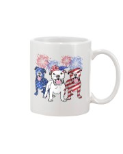 American Firework - Pitbull Dog Mug tile