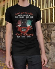 Give Me Coffee - BLACK Cat Classic T-Shirt apparel-classic-tshirt-lifestyle-21