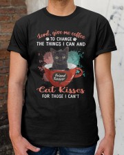 Give Me Coffee - BLACK Cat Classic T-Shirt apparel-classic-tshirt-lifestyle-30