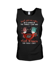 Give Me Coffee - BLACK Cat Unisex Tank tile