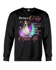 Happiest - Jack Russell Terrier 1 Crewneck Sweatshirt tile