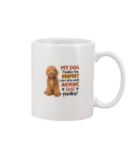 Perfect - RED Labradoodle Mug tile