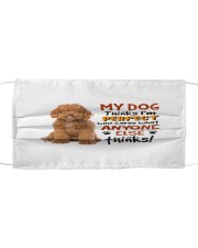 Perfect - RED Labradoodle Mask tile