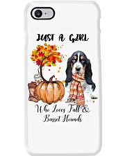 Fall And - Basset Hound Phone Case tile